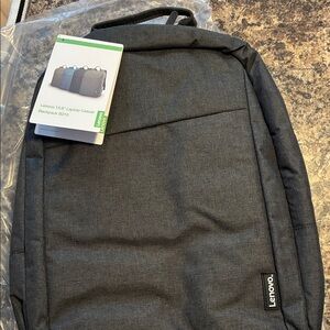 NWT Lenovo Charcoal Laptop Backpack
